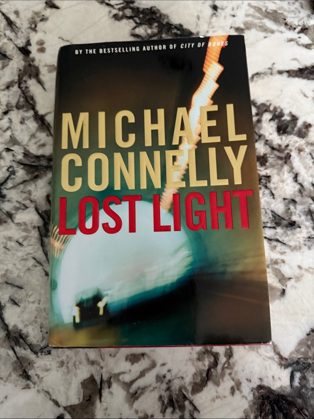 Michael Connelly "Lost Light" Hardback- Bold Red & Yellow Cover